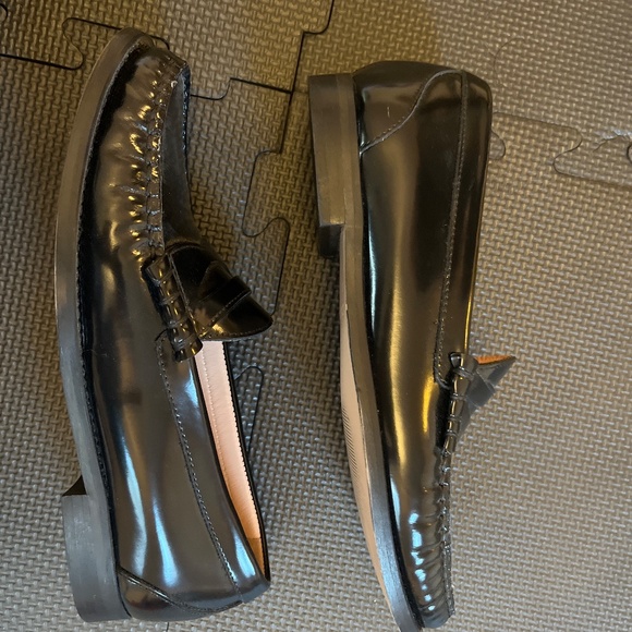 J. CREW winona penny loafers in spazzolato leather - Picture 4 of 5